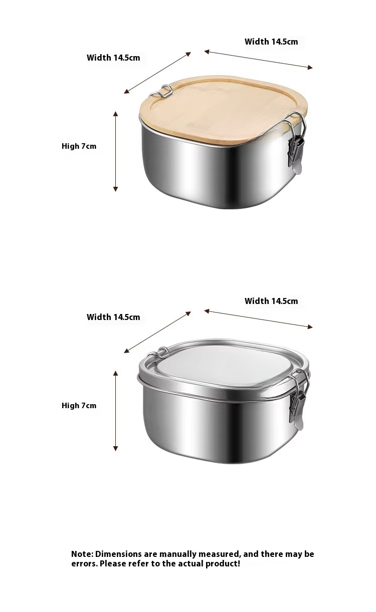 18/8 stainless steel lunchbox for School,Office.
